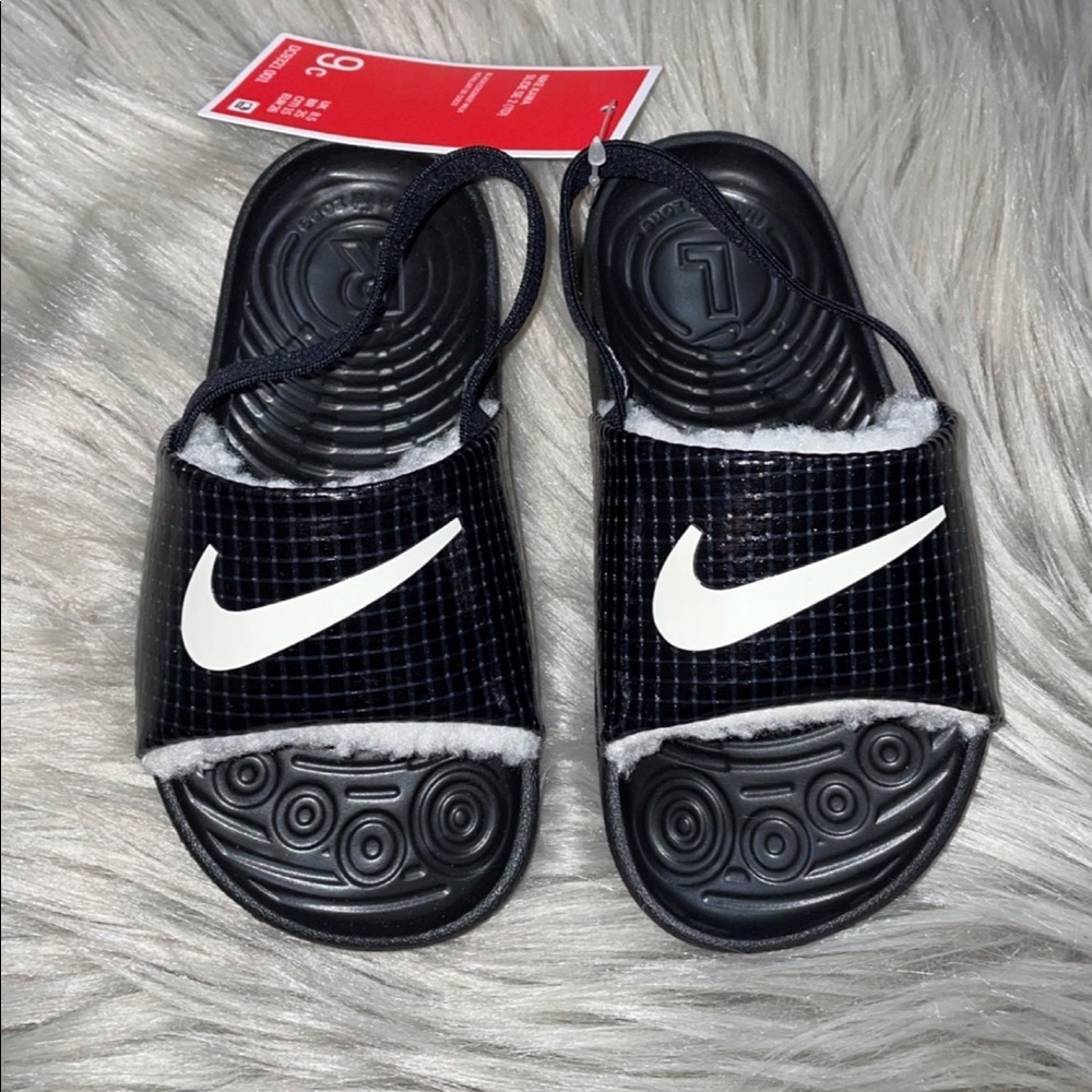 Toddler Nike slides